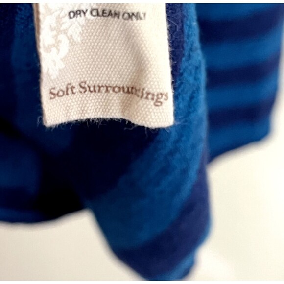 Soft Surroundings Striped Cold Shoulders Tunic‎ Top Womens Size 2X Pockets - Picture 7 of 7